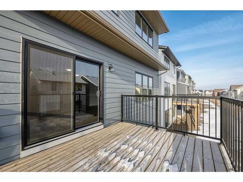 325 Baneberry Way Sw, Airdrie, AB - Outdoor With Deck Patio Veranda With Exterior