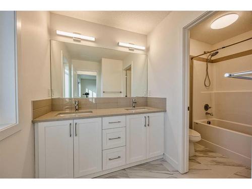 325 Baneberry Way Sw, Airdrie, AB - Indoor Photo Showing Bathroom