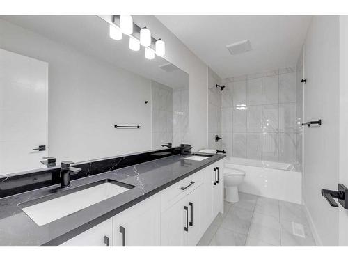 58 Hanson Drive Ne, Langdon, AB - Indoor Photo Showing Bathroom