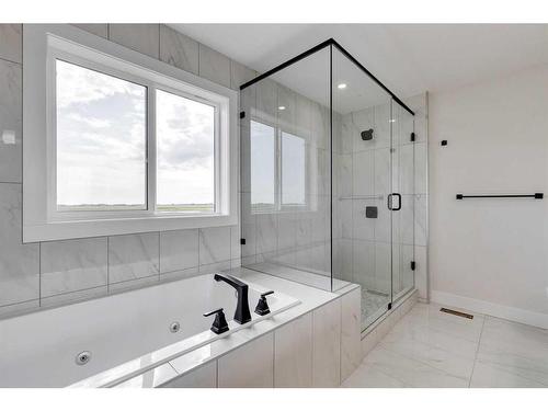 58 Hanson Drive Ne, Langdon, AB - Indoor Photo Showing Bathroom