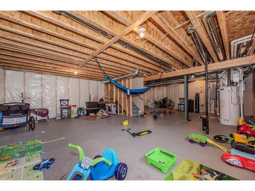 596 Chinook Gate Square, Airdrie, AB - Indoor Photo Showing Basement