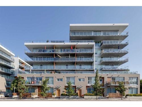 1303-1234 5 Avenue Nw, Calgary, AB - Outdoor With Balcony With Facade