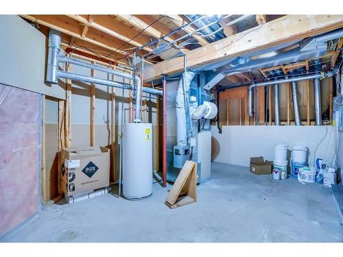 315 Appleglen Place Se, Calgary, AB - Indoor Photo Showing Basement