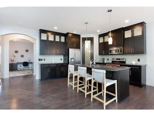 100 Cranridge Crescent Se, Calgary, AB - Indoor Photo Showing Kitchen With Upgraded Kitchen