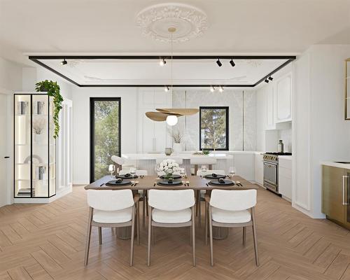 2-2703 Erlton Street Sw, Calgary, AB - Indoor Photo Showing Dining Room