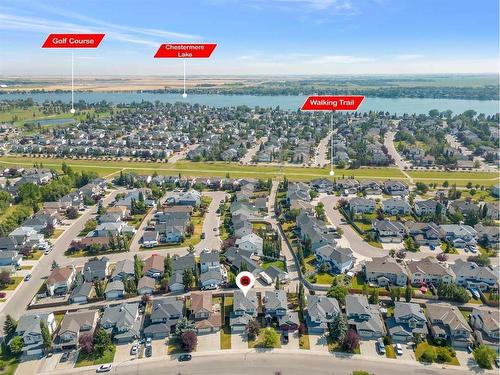 161 West Creek Boulevard, Chestermere, AB - Outdoor With Body Of Water With View