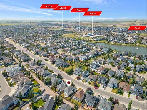 161 West Creek Boulevard, Chestermere, AB - Outdoor With Body Of Water With View