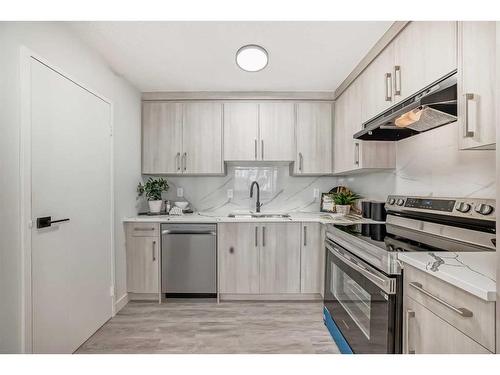 6-4503 75 Street Nw, Calgary, AB - Indoor Photo Showing Kitchen With Upgraded Kitchen