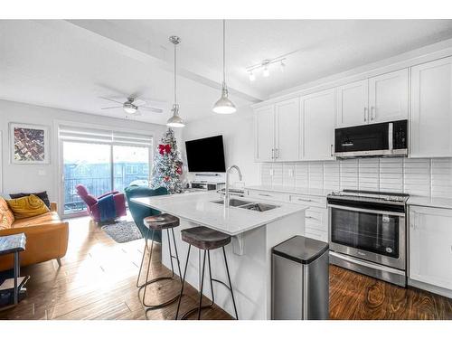 507-355 Nolancrest Heights, Calgary, AB - Indoor Photo Showing Kitchen With Upgraded Kitchen