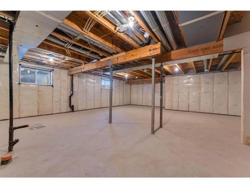 242 Baneberry Way Sw, Airdrie, AB - Indoor Photo Showing Basement