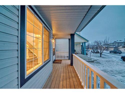 209 Evansmeade Close Nw, Calgary, AB - Outdoor With Deck Patio Veranda With Exterior