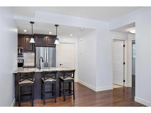 19654 42 Street Se, Calgary, AB - Indoor Photo Showing Kitchen With Stainless Steel Kitchen With Upgraded Kitchen