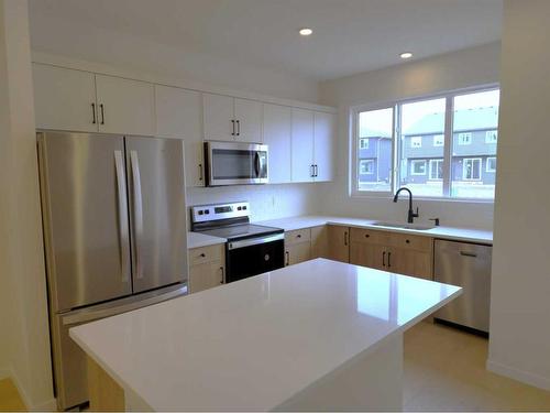 116 Setonstone Gardens Se, Calgary, AB - Indoor Photo Showing Kitchen