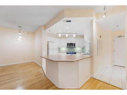 102-820 15 Avenue Sw, Calgary, AB - Indoor Photo Showing Kitchen