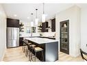 355 Sora Boulevard Se, Calgary, AB  - Indoor Photo Showing Kitchen With Upgraded Kitchen 