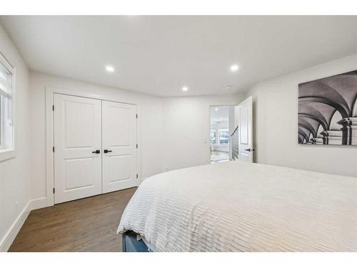 108 Patterson Drive Sw, Calgary, AB - Indoor Photo Showing Bedroom