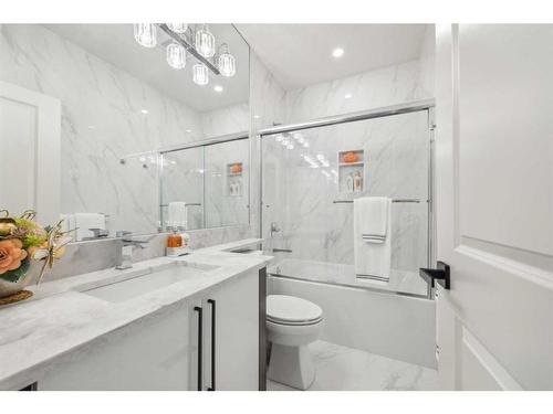 108 Patterson Drive Sw, Calgary, AB - Indoor Photo Showing Bathroom