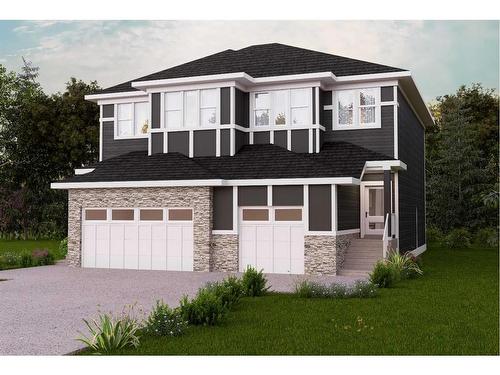 3093 Key Drive Sw, Airdrie, AB - Outdoor With Facade