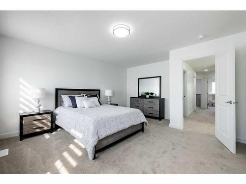 3093 Key Drive Sw, Airdrie, AB - Indoor Photo Showing Bedroom