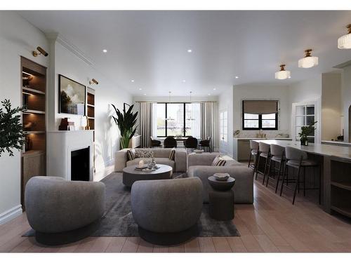 1936 31 Avenue Sw, Calgary, AB - Indoor Photo Showing Living Room