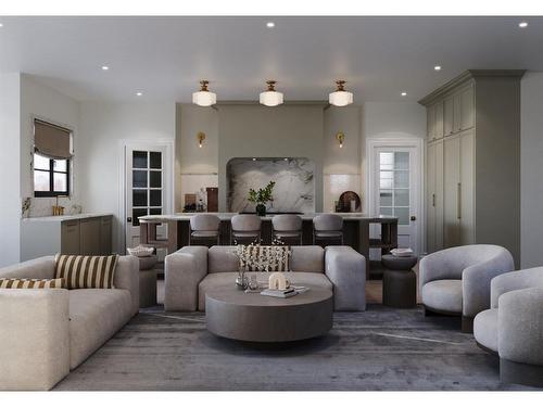 1936 31 Avenue Sw, Calgary, AB - Indoor Photo Showing Living Room