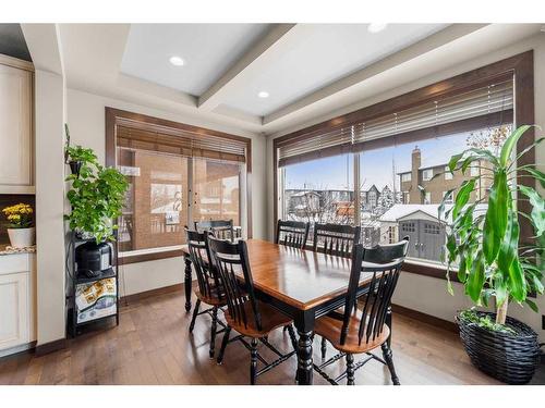 624 Quarry Way Se, Calgary, AB - Indoor Photo Showing Dining Room