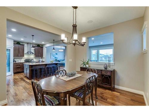 151 Auburn Sound Circle Se, Calgary, AB - Indoor Photo Showing Dining Room