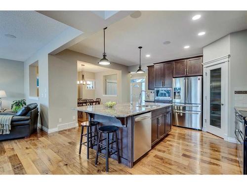 151 Auburn Sound Circle Se, Calgary, AB - Indoor Photo Showing Kitchen With Stainless Steel Kitchen With Upgraded Kitchen