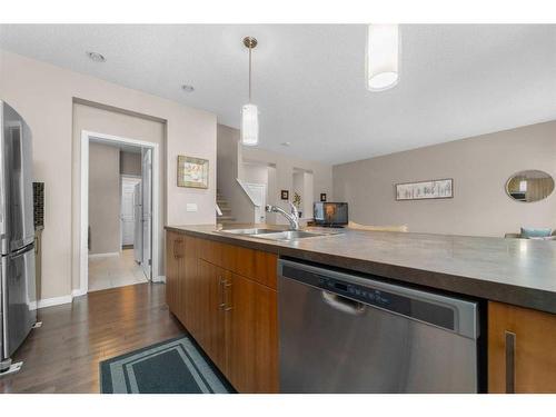 355 Walden Mews Se, Calgary, AB - Indoor Photo Showing Kitchen With Double Sink