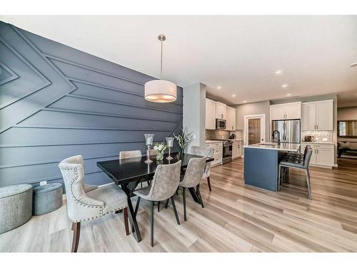 136 Creekstone Square Sw, Calgary, AB - Indoor Photo Showing Dining Room