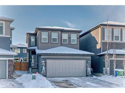 136 Creekstone Square Sw, Calgary, AB - Outdoor With Facade