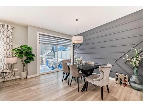 136 Creekstone Square Sw, Calgary, AB - Indoor Photo Showing Dining Room