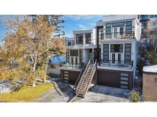 2614 17 Street Sw, Calgary, AB - Outdoor With Balcony With Facade