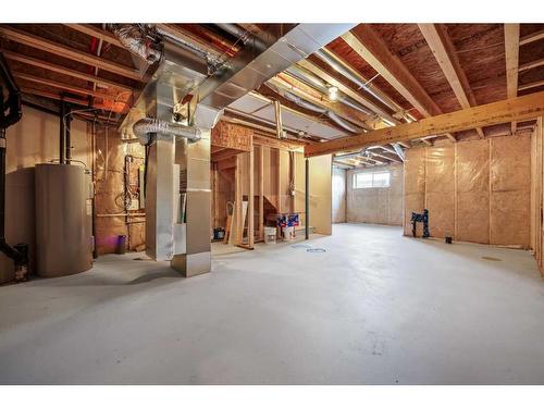 368 Creekrun Crescent Sw, Airdrie, AB - Indoor Photo Showing Basement