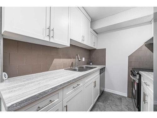 12-287 Southampton Drive Sw, Calgary, AB - Indoor Photo Showing Kitchen With Double Sink