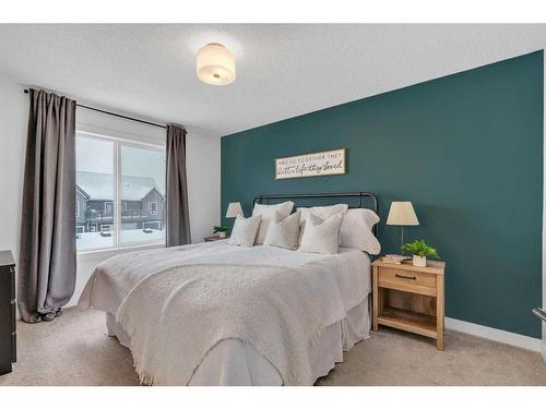 116 Walgrove Drive Se, Calgary, AB - Indoor Photo Showing Bedroom