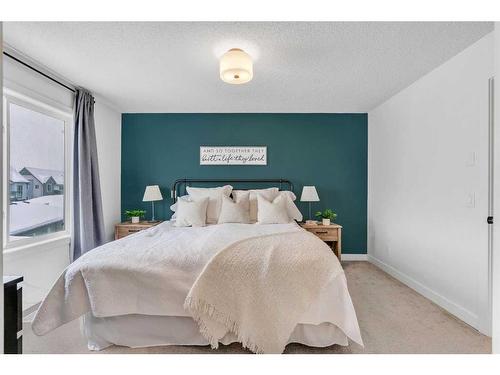 116 Walgrove Drive Se, Calgary, AB - Indoor Photo Showing Bedroom