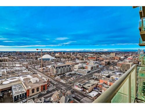 1807-210 15 Avenue Se, Calgary, AB - Outdoor With Balcony With View