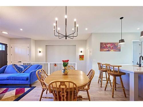 565 Marine Drive Se, Calgary, AB - Indoor Photo Showing Dining Room