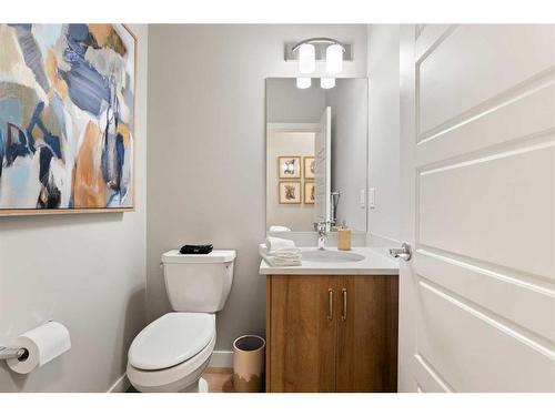 133 Ambleside Heath Nw, Calgary, AB - Indoor Photo Showing Bathroom