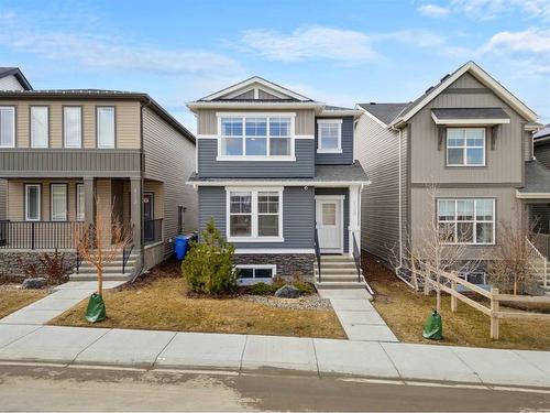 133 Ambleside Heath Nw, Calgary, AB - Indoor Photo Showing Living Room