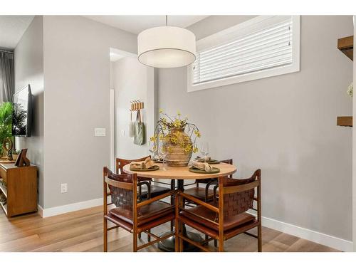 133 Ambleside Heath Nw, Calgary, AB - Indoor Photo Showing Kitchen With Upgraded Kitchen