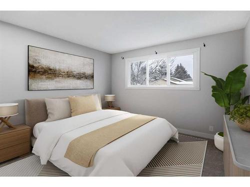 32 Castleridge Road Ne, Calgary, AB - Indoor Photo Showing Bedroom