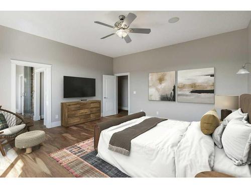 270009 Horse Creek Road, Rural Rocky View County, AB - Indoor Photo Showing Bedroom