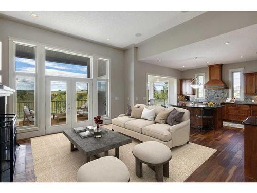 270009 Horse Creek Road, Rural Rocky View County, AB - Indoor Photo Showing Living Room