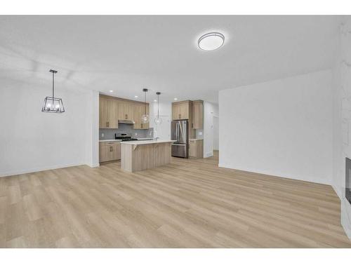 525 Corner Meadows Way Ne, Calgary, AB - Indoor Photo Showing Kitchen