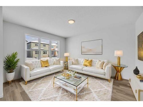 62 Sugarsnap Gardens Se, Calgary, AB - Indoor Photo Showing Living Room