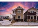 572 Baywater Manor Sw, Airdrie, AB  - Outdoor With Facade 