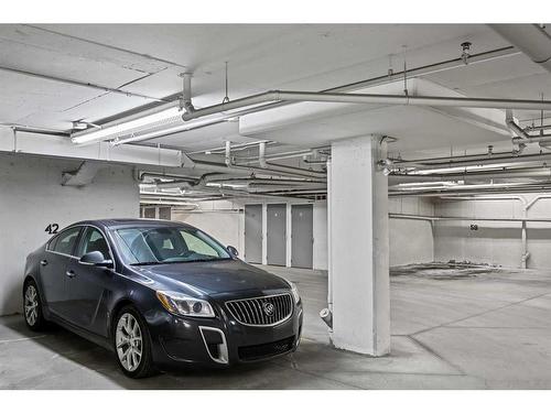 309-540 34 Street Nw, Calgary, AB - Indoor Photo Showing Garage