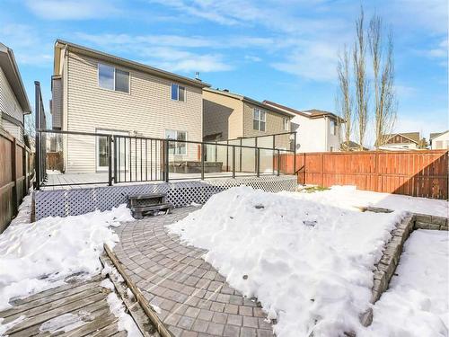 53 Chaparral Ridge Rise Se, Calgary, AB - Outdoor With Deck Patio Veranda With Exterior